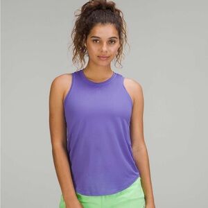 Lululemon Athletic tank in charged indigo